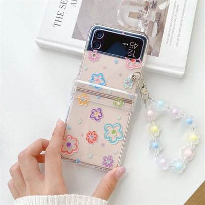 Floral / Heart Phone Case / Charm / Strap / Set