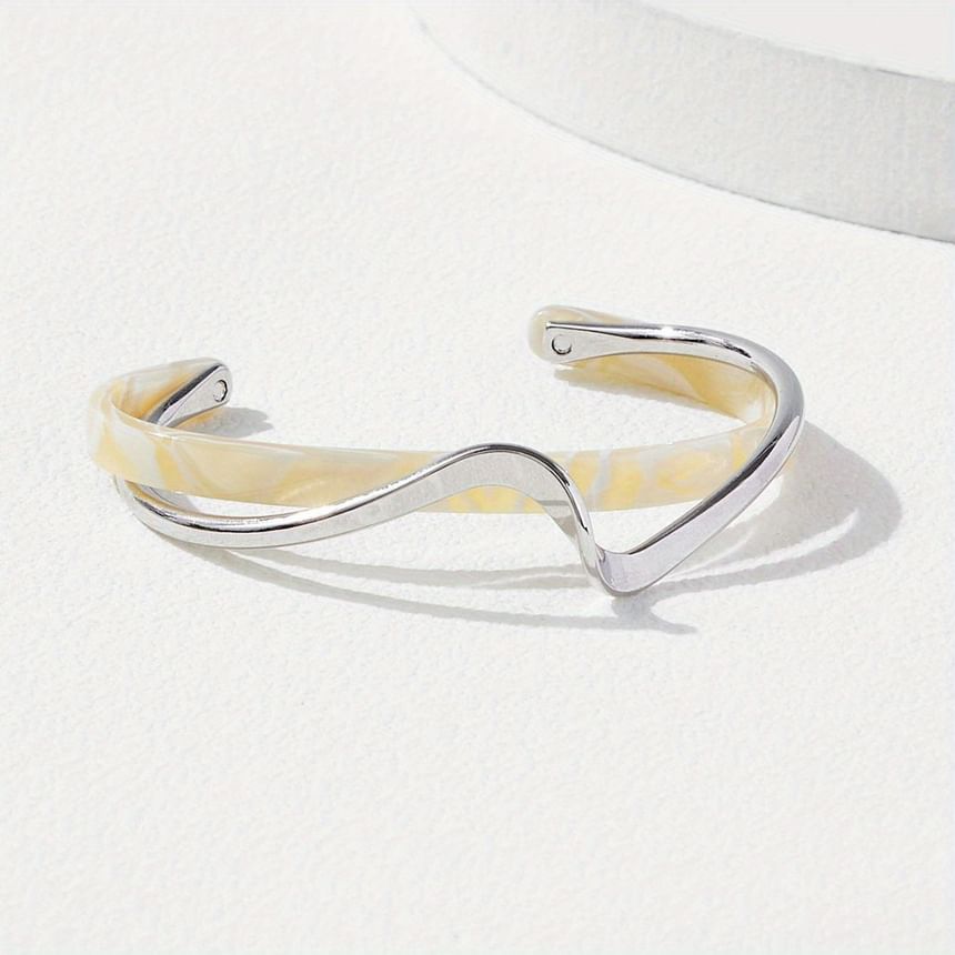 Open Print Twisted / Leopard Bangle