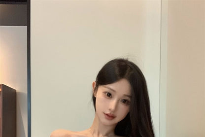 Asymmetrical One-Shoulder Cami Top Plain