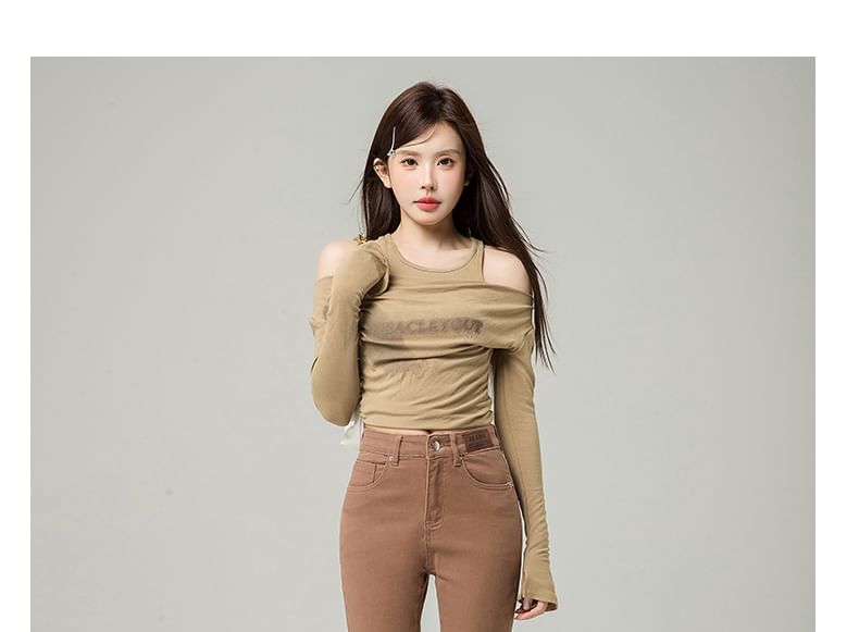 Washed Jeans (Various Bootcut Designs) Waist High