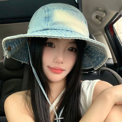 Denim Boonie Washed Hat