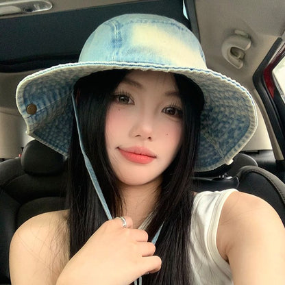 Denim Boonie Washed Hat