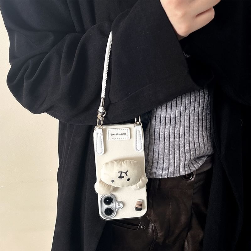 Case Strap Puffed Phone Bear with