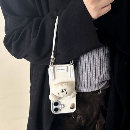 Case Strap Puffed Phone Bear with