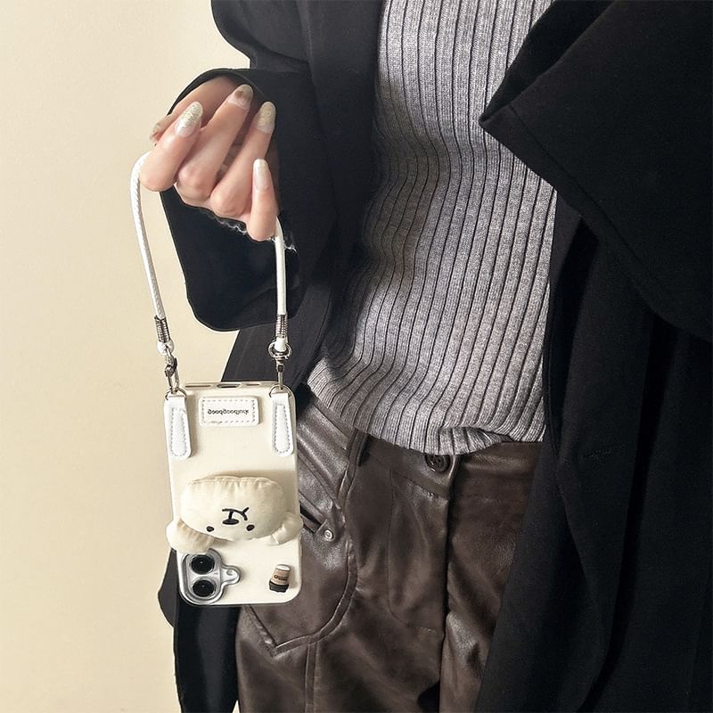 Case Strap Puffed Phone Bear with