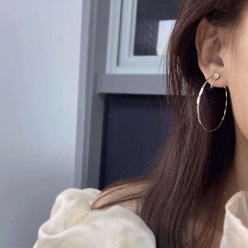 On Clip / Earring Hoop Open