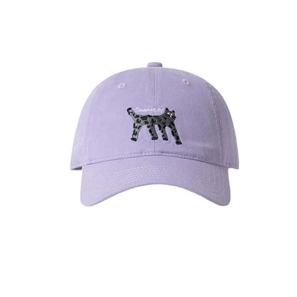Cat Embroidered Baseball Cap