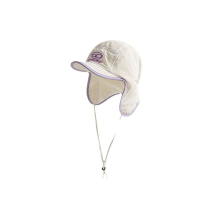 Trapper Print Lettering Hat