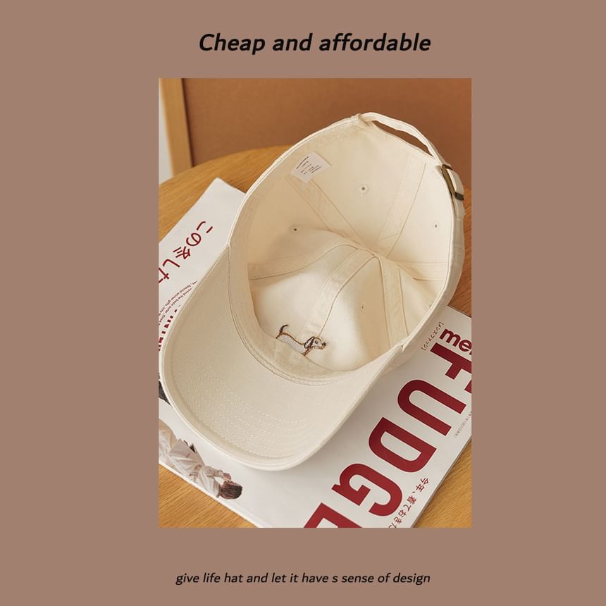 Dog Embroidered Cap Baseball