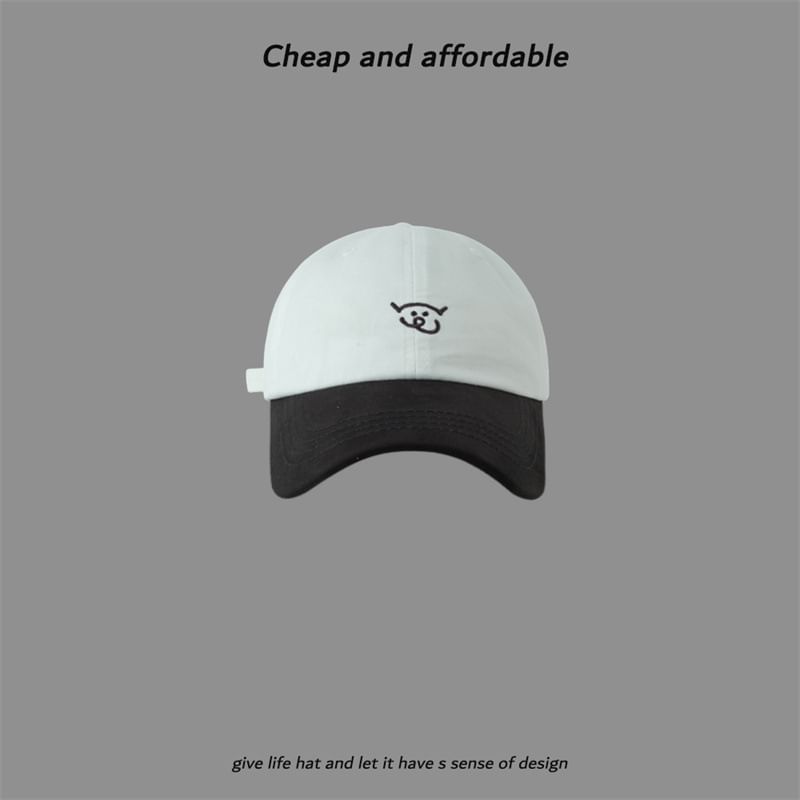Cap Baseball Embroidered Animal