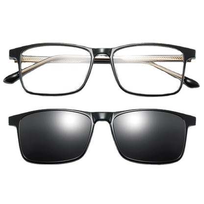 with Sunglasses Glasses Clip On Square