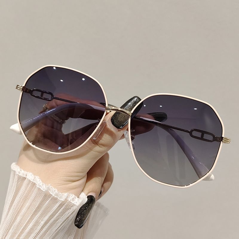 Geometric Sunglasses Oversized