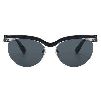 Browline Rimless Sunglasses