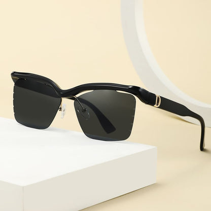 Sunglasses Rimless Browline