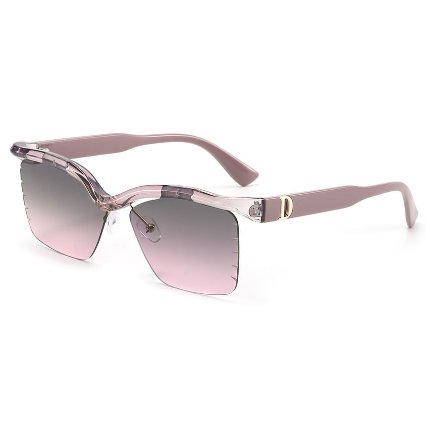 Sunglasses Rimless Browline