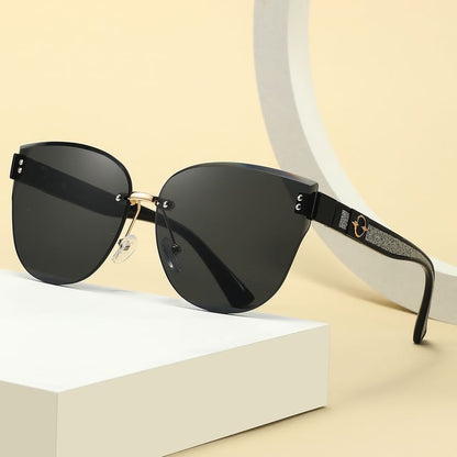 Oval Sunglasses Rimless