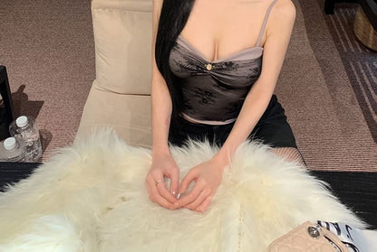 Camisole Lace Crop Top