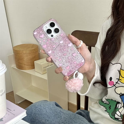 Heart Print Phone Case