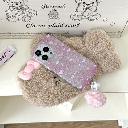 Heart Print Phone Case