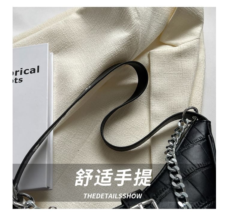 Animal Hobo Bag Print Buckled