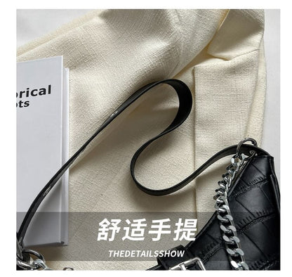 Animal Hobo Bag Print Buckled