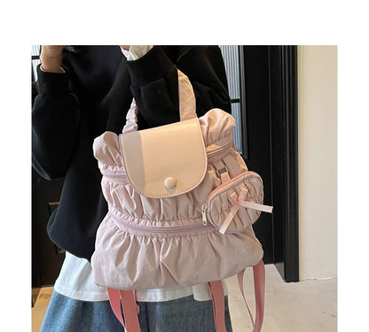 Textile Backpack Plain
