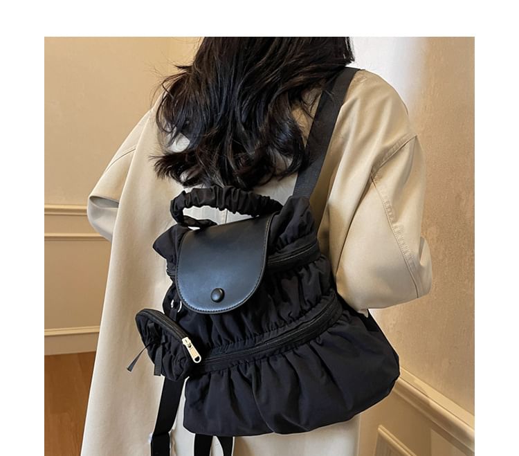 Textile Backpack Plain