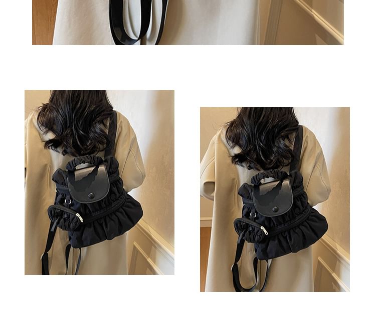 Textile Backpack Plain