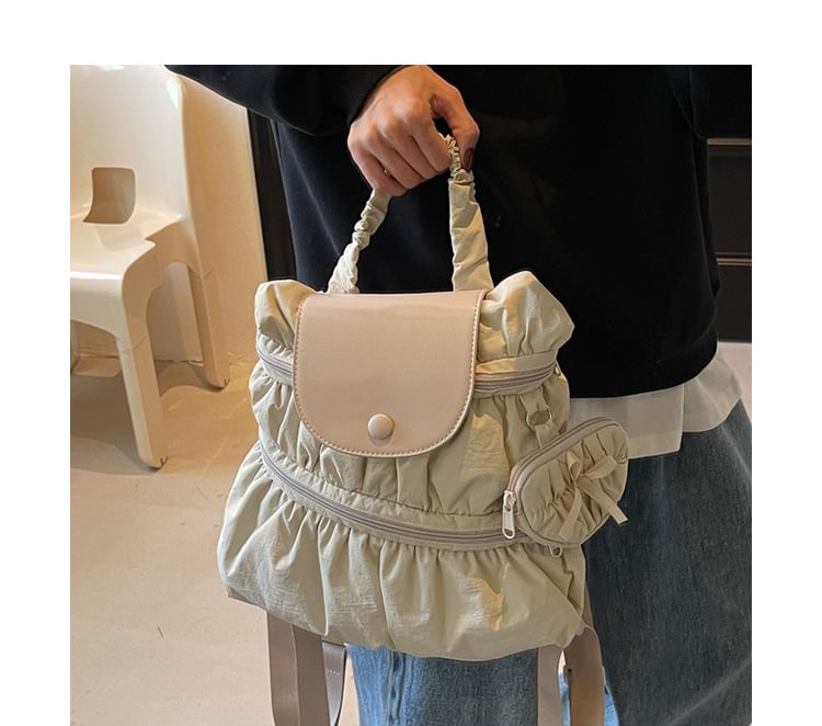 Textile Backpack Plain