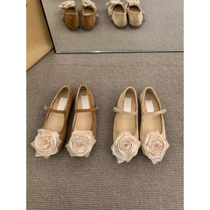 Mary Jane Shoes Floral