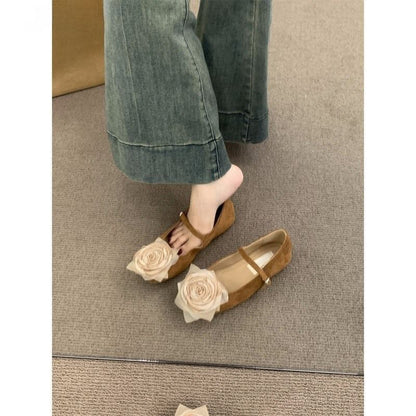 Mary Jane Shoes Floral