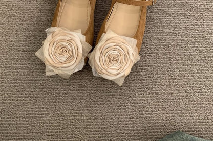 Mary Jane Shoes Floral