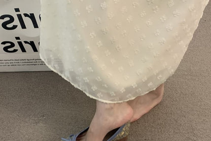 Square-Toe Flats Bow