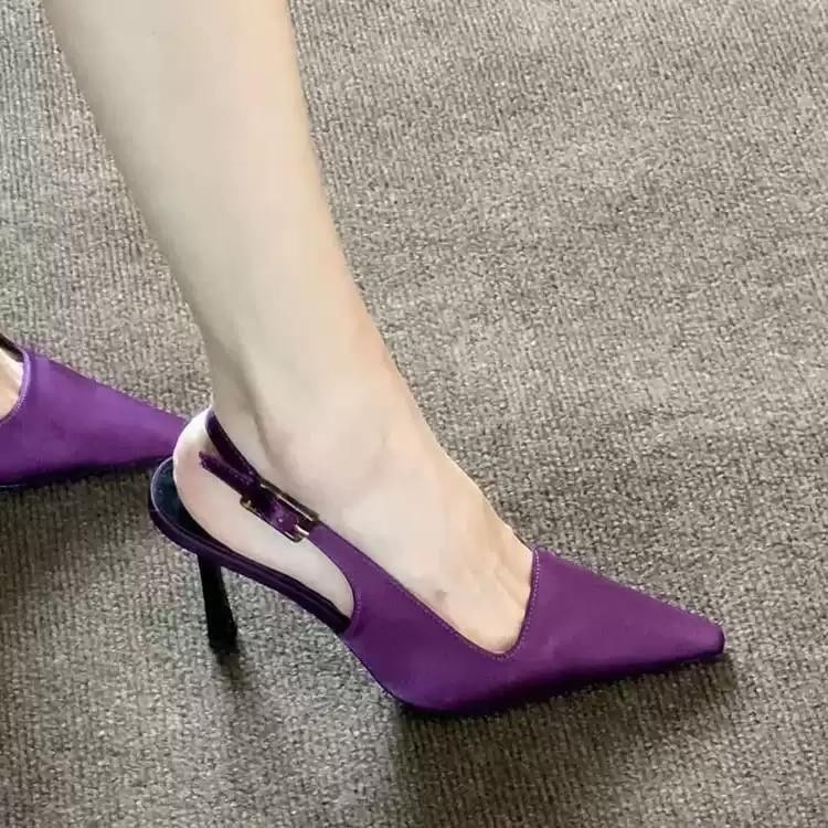Stiletto Pumps Slingback Heel
