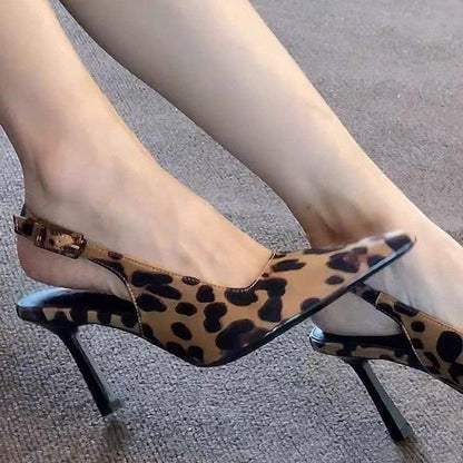 Stiletto Pumps Slingback Heel