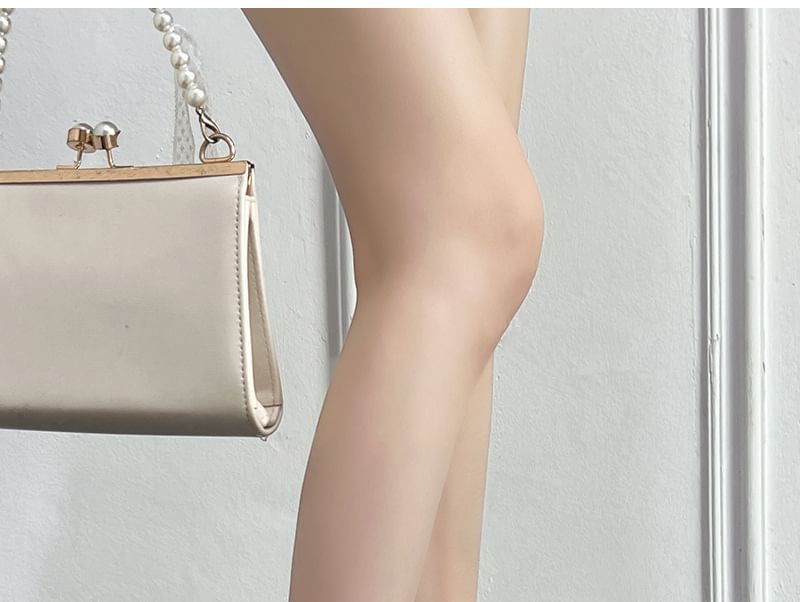 Bow Stiletto Heel Slingback Pumps