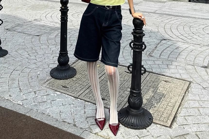 Low Buckle Pumps Stiletto Heel