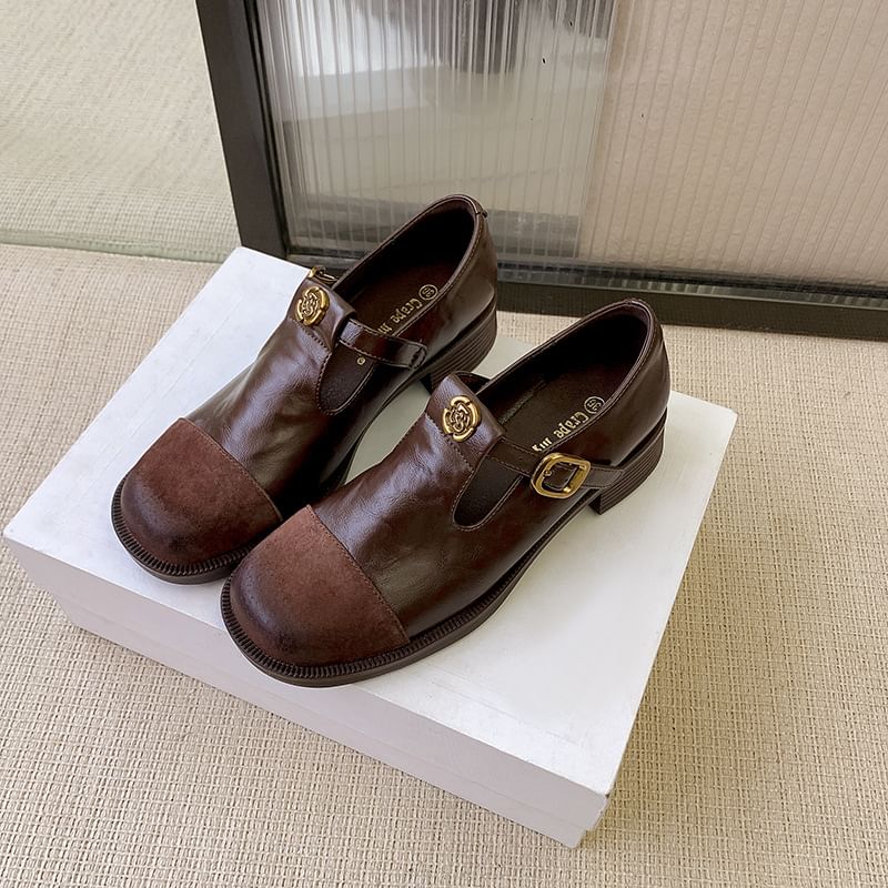 Toe Mary Heel Cap Block Pumps Jane