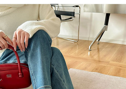 Round Jane Mary Block Toe Heel Pumps