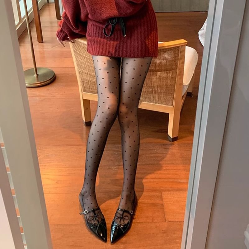 Jane Flats Bow Mary Pointed