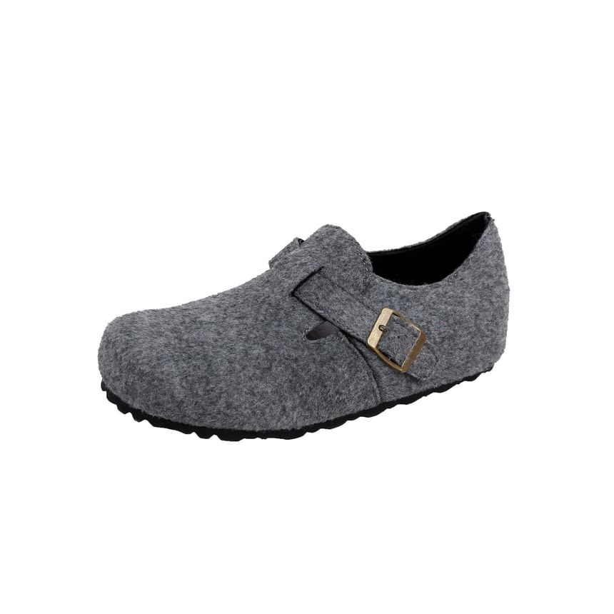 Mules Buckled Slip-Ons /