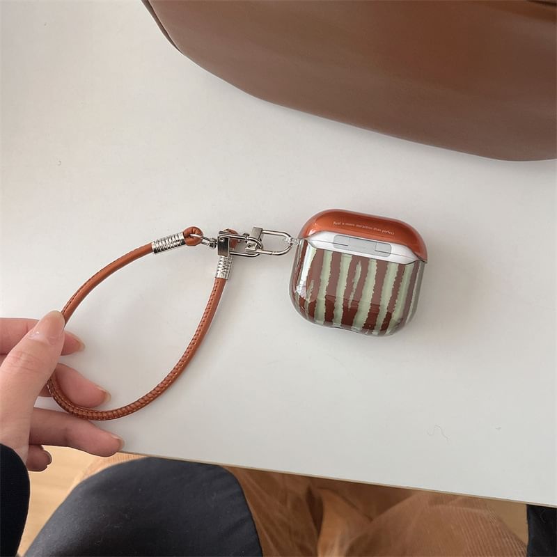 Earphone / AirPods Striped Set Strap Pro Case Skin
