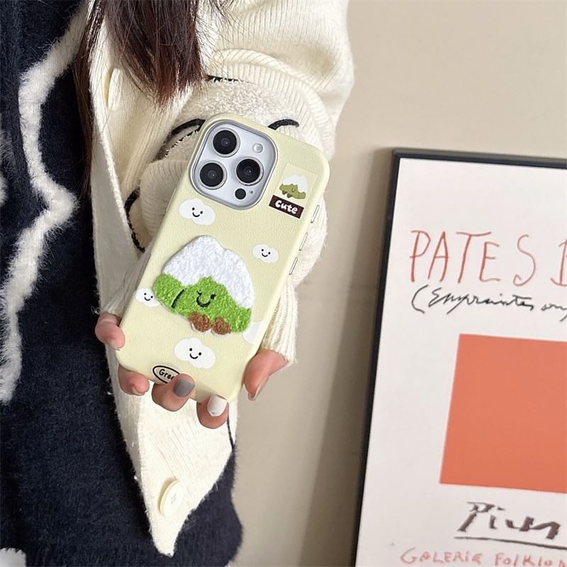 Case Mountain Embroidered Phone