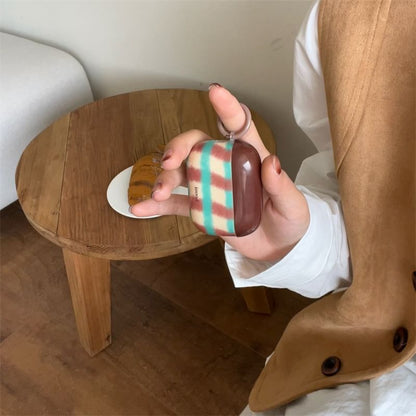 AirPods / Plaid Skin Pro Charm Set Earphone Case