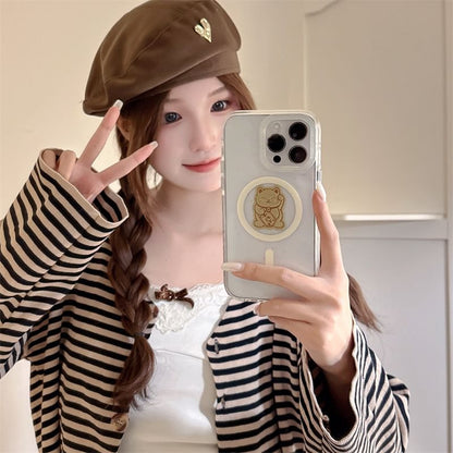 Phone Cat with Magnetic MagSafe) (Compatible Lucky Case