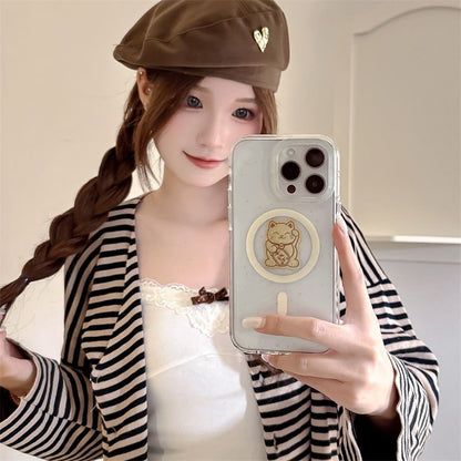 Phone Cat with Magnetic MagSafe) (Compatible Lucky Case