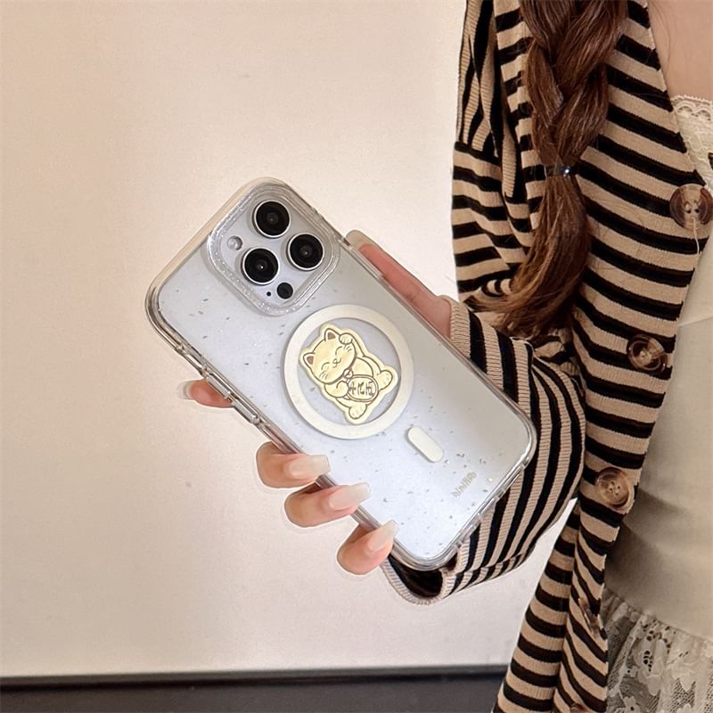 Phone Cat with Magnetic MagSafe) (Compatible Lucky Case