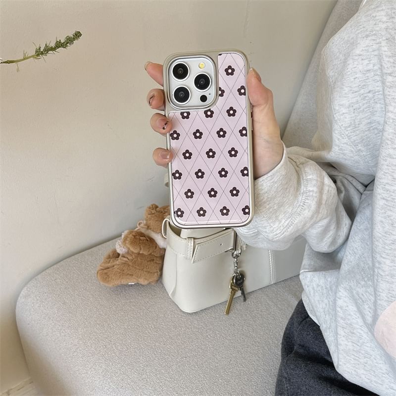 Floral Case Phone Argyle