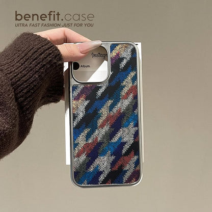 Strap Case Houndstooth / Phone Set
