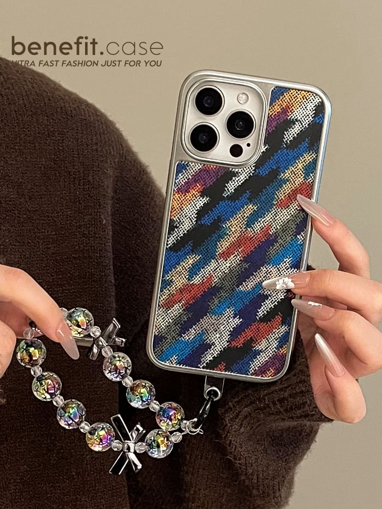 Strap Case Houndstooth / Phone Set